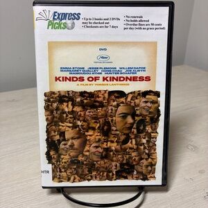 Kinds Of Kindness DVD Yorgos Lanthimos Drama Dark Comedy A24 2024 ExLib Plemons
